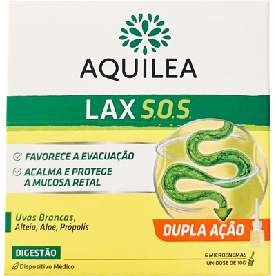 Aquilea Lax SOS 6 microenemas Aquilea Lax SOS 6 microenemas