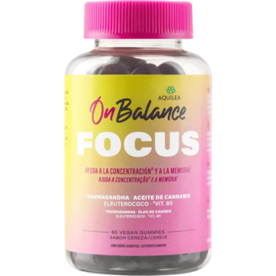 Aquilea OnBalance Focus Gummies - Gestão do Estresse - Concentração-Memória - 60 unidades Aquilea OnBalance Focus Gummies - Gestão do Estresse - Concentração-Memória - 60 unidades