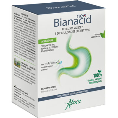 Aboca Bianacid Neo - Alívio da azia - Auxílio digestivo Aboca Bianacid Neo - Alívio da azia - Auxílio digestivo