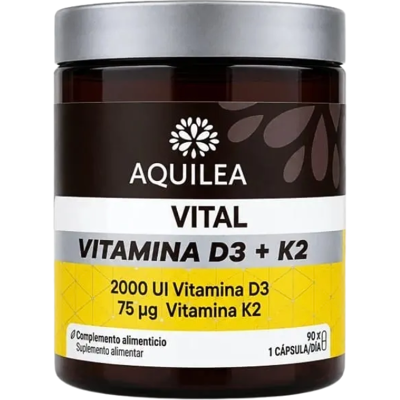 Aquilea Vital Vitamina D3 + K2 90 cápsulas Aquilea Vital Vitamina D3 + K2 90 cápsulas