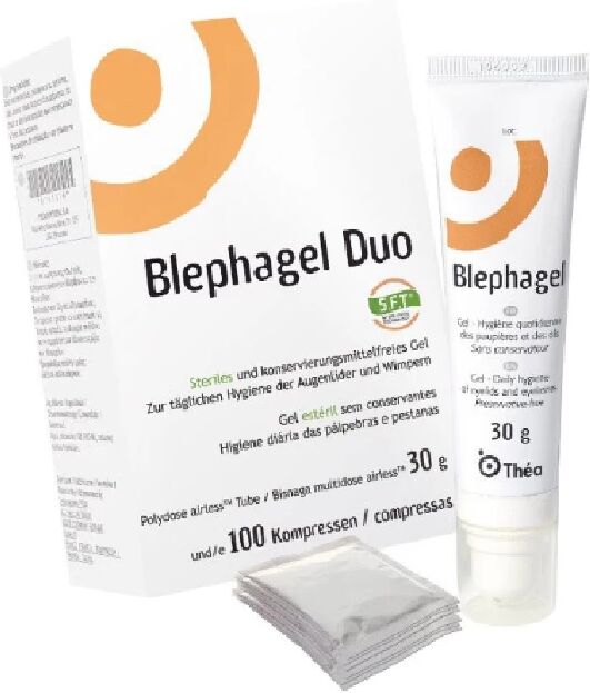 Blephagel Duo Gel 30g + Compressas 100unidades