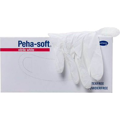 Hartmann Luvas Peha-Soft Nitrile White Tamanho XS Hartmann Luvas Peha-Soft Nitrile White Tamanho XS