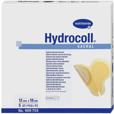 Hartmann Hydrocoll Standard Sacral 12x18cm Hartmann Hydrocoll Standard Sacral 12x18cm