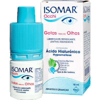Farmácia Nova da Maia Isomar Occhi Gotas para Olhos 10ml Farmácia Nova da Maia Isomar Occhi Gotas para Olhos 10ml