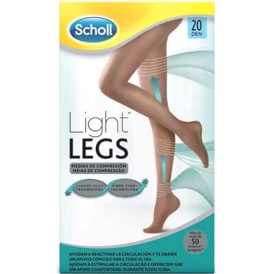 Scholl Light Legs Collants de Compressão 20Den M Bege Scholl Light Legs Collants de Compressão 20Den M Bege