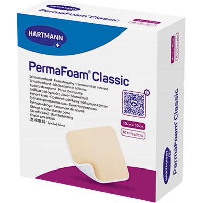 Hartmann PermaFoam Classic 10x10cm 10 unidades Hartmann PermaFoam Classic 10x10cm 10 unidades