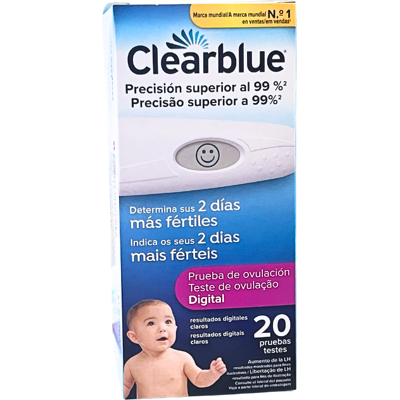 Clearblue Teste de Ovulação 20 unidades Clearblue Teste de Ovulação 20 unidades