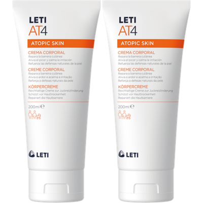 LetiAT4 Creme Corporal 2x200ml LetiAT4 Creme Corporal 2x200ml