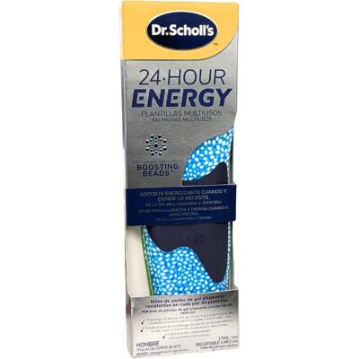 Dr. Scholl's 24 Hour Energy Palmilhas Multiusos 40/47.5 1 par Dr. Scholl's 24 Hour Energy Palmilhas Multiusos 40/47.5 1 par