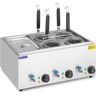 Royal Catering Máquina para massas com 4 cestos i recipiente GN 1/3 - temp. 30-110 °C RC-PM004