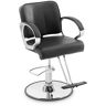 physa Cadeira de cabeleireiro - apoio para os pés - 50 - 60 cm - 180 kg - em preto PHYSA HOVE BLACK