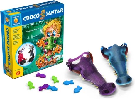 Concentra Jogo Criativo JOGOS Croco Jantar (Idade Mínima: 10)