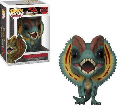 Jurassic Park Figura FUNKO Pop Movies: - Dilophosaurus