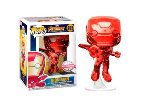 Funko Pop! Figura Marvel Avengers Infinity War Iron Man Red Exclusive