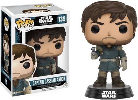 Funko Figura Pop! Star Wars Rogue One - Captain Cassian Andor Mountain