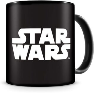 Woxter Star Wars - Caneca Preta c/ Logo Branco