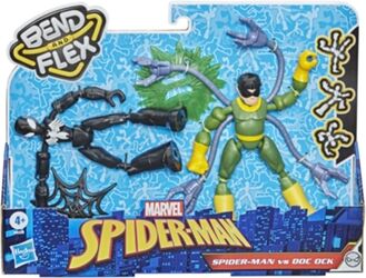 Spider Man Pack 2 Figuras de Ação SPIDER-MAN Spider-Man VS Doc Ock