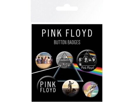 Gbeye Pin Pack de 5 Pink Floyd (Idade Mínima: 10 Anos)