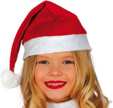 Disfrazzes Chapéu Gorro De Pai Natal Infantil (Tam: Tamanho Único)