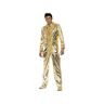 Disfrazzes Fato de Homem Elvis Presley Dourado (Tam: M)