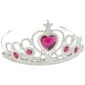 Reina De Corazones Tiara DISFRAZZES Corações De Rainha Com Diamante De Coração