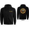 Rock Off Hoodie Guns N Roses - Classic Logo (Back Print) Preto (Tamanho: S)