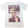 David Bowie T-Shirt Smoking L Branca