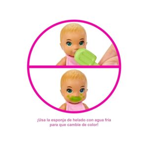 Barbie Skipper Babysitters Inc Feeding And Bath-Time Playset