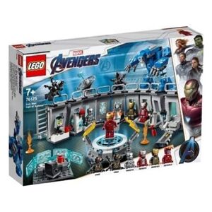 Lego Super Heroes: Salão das Armaduras de Iron Man - 76125 (Idade mínima: 7 - 524 Peças)