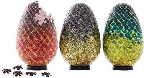 4d Cityscape Jogo Didático Egg Set Viserion Drogon Rhaegal (Idade Mínima: 4)