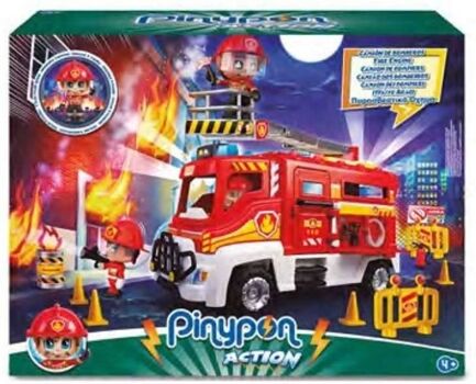 Famosafeber Pinypon Action Camião Bombeiros (3 anos - ‎33 x 20 x 16 cm)