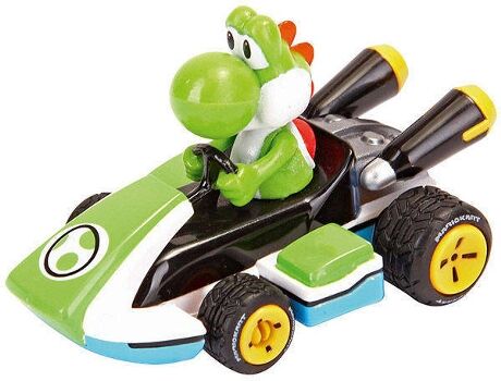 Super Mario Caixa NINTENDO com Carro Mario Kart 8 Yoshi