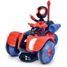 Disney Radio Vehicle Spidey Techno Racer com Figura de Miles Morales Escala 1:24