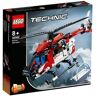 Lego Technic: Helicóptero de Emergência - 42092 (Idade mínima: 8 - 325 Peças)