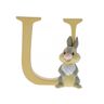 Disney Figura ENCHANTING Letra U com Thumper