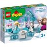 Lego : Festa de Chá da Elsa e do Olaf (Idade Mínima: ‍2 - 17 Peças)