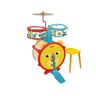 Brinquedo Musical FISHER PRICE Bateria Infantil com Baquetas (Idade Mínima: 3 Anos)