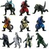 Oem Conjunto de Figuras Godzilla Monster (10 unidades - 6 cm)