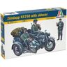 Italeri Carro militar Zundapp KS750 WITH SIDECAR