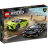 Lego Speed Champions: Lamborghini Urus ST-X & Lamborghini Huracán Super Trofeo EVO - 76899 (Idade mínima: 8 - 663 Peças)