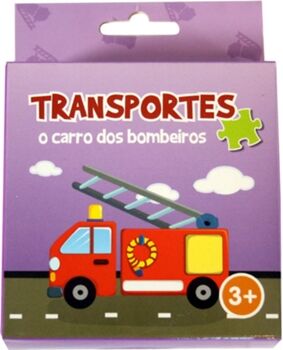 Europrice Puzzle Transportes O Carro Dos Bombeiros (Idade Mínima: 3 Anos - 25 Peças)