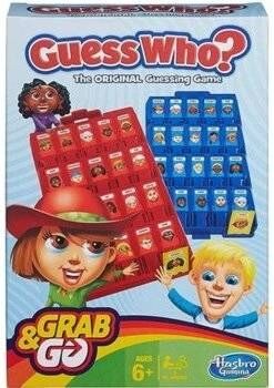 Hasbro Jogo de Tabuleiro Guess Who? Grab and Go