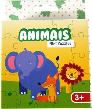 Europrice Mini Puzzle Animais (Idade Mínima: 3 Anos - 25 Peças)