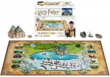 4d Cityscape Puzzel Harry Potter and Hogsmead Wizarding World