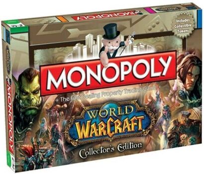 Monopoly Jogo de Tabuleiro : World Of Warcraft - Collectors Edition (Idade Mínima: 12 - Nível Dificuldade: Baixo)