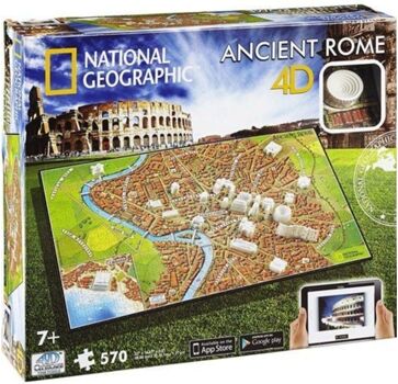 4d Cityscape Puzzle Ancient Rome (570 Peças)