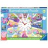Ravensburger Puzzle Peppa Pig Tell The Time Clock 60 Peças Desenhos Animados