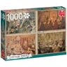 Jumbo Premium Collection Anton Pieck Living Room Entertainment 1000 Pcs Puzzle 1000 Peças