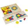 Melissa & Doug Brinquedo Educativo Pattern Blocks and Boards Classic Toy