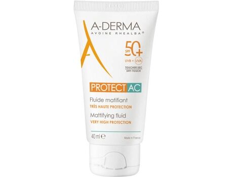 A-Derma Fluído Matificante Protect Ac SPF 50+